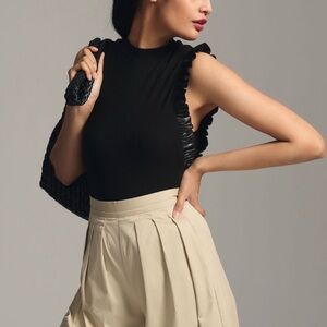 Anthropologie Black Top